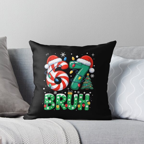 Artikelvorschau, Bruh 67 Six Seven 6 7 Meme Christmas Funny Boy entworfen und verkauft von JEFDodsonArt.