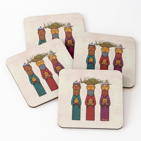 Item preview, Puerto Rican Boricua Three Wise Men designed and sold by SoLunAgua ..