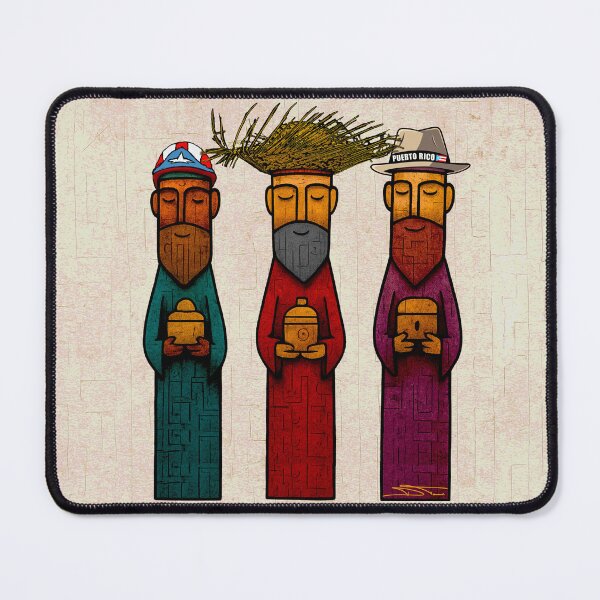 Item preview, Puerto Rican Boricua Three Wise Men designed and sold by SoLunAgua ..