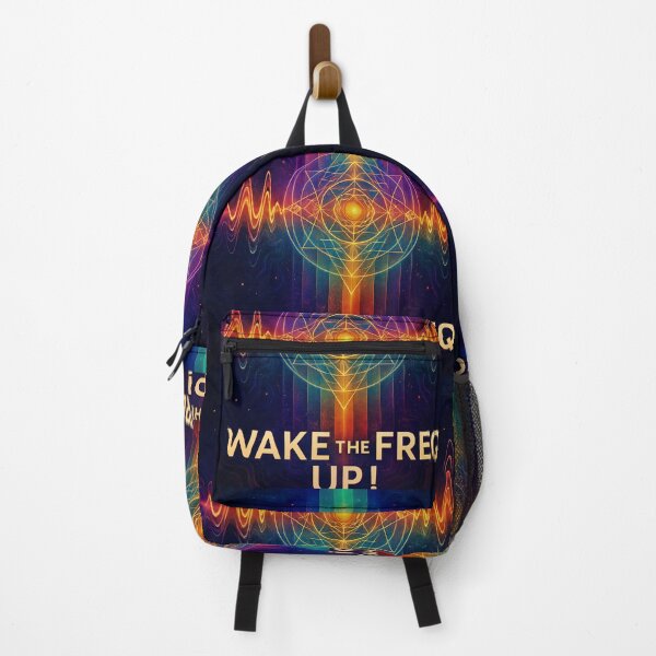 Item preview, Wake the Freq Up — Cosmic Frequency Activation Art designed and sold by Taylored Harmony.