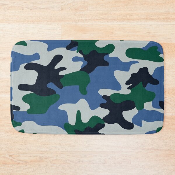 Item preview, Blue Green Camo designed and sold by Interrupt Art.