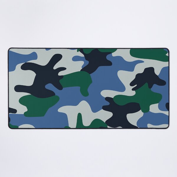 Item preview, Blue Green Camo designed and sold by Interrupt Art.