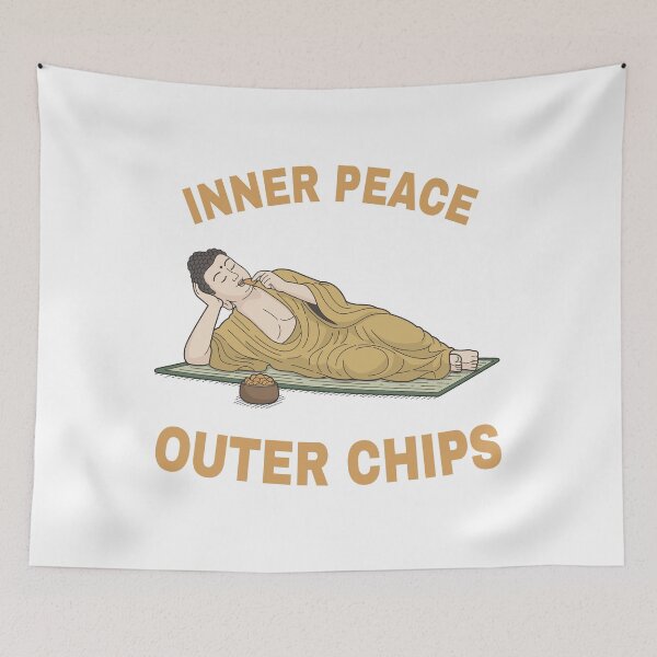 Item preview, Inner Peace, Outer Chips designed and sold by alvin1002.