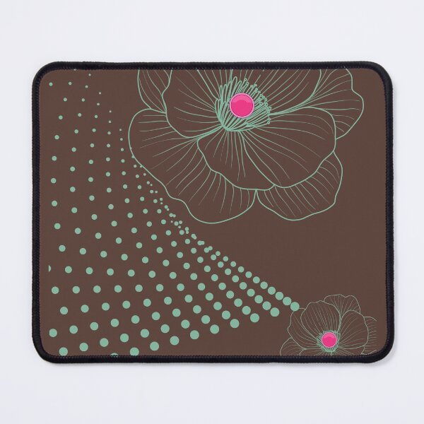 Item preview, Breathable Mint With Pink Buttons designed and sold by lifeinspired4u.