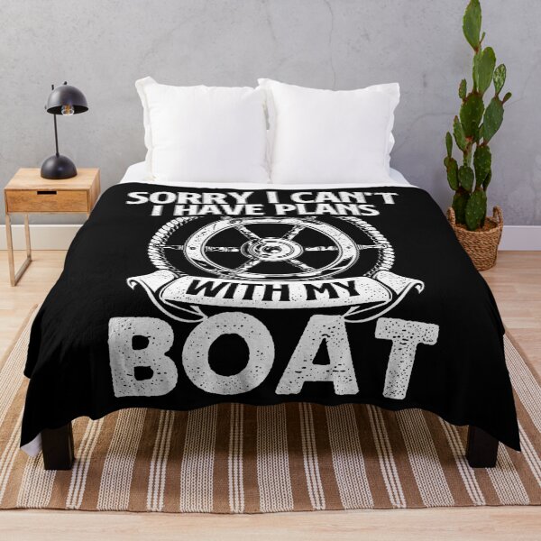 Item preview, Sorry I Can'T I Have Plans With My Boat - Captain Boating designed and sold by MarionCharleen.