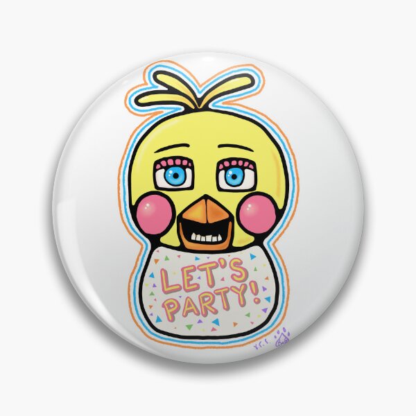 Item preview, Time to Party With Toy Chica! designed and sold by CeratopsArt.
