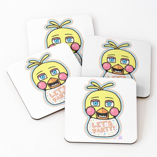 Item preview, Time to Party With Toy Chica! designed and sold by CeratopsArt.