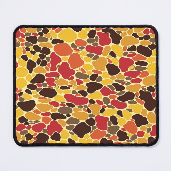 Item preview, Orange Yellow Oil Slick Camo designed and sold by Interrupt Art.