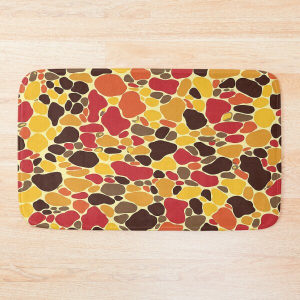 Item preview, Orange Yellow Oil Slick Camo designed and sold by Interrupt Art.