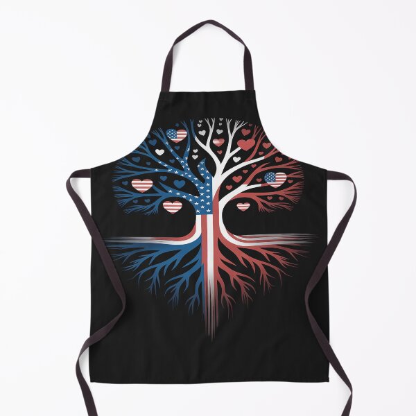 Item preview, American Tree 4th Of July USA Flag Hearts Roots Patriotic designed and sold by AvagondaMind.