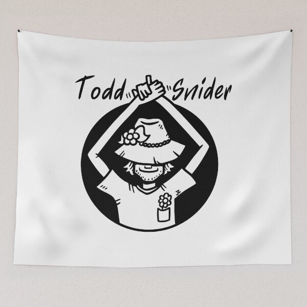 Item preview, Todd Snider Cartoon Character Raising Hands designed and sold by ferminhays.