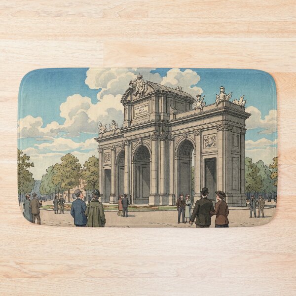 Item preview, Puerta de Alcala Japanese Woodblock Print designed and sold by Takeda-art.