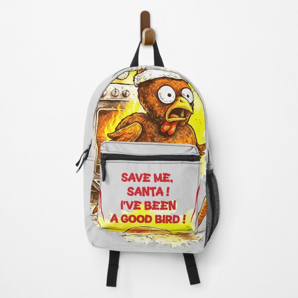 Item preview, Funny Christmas Turkey Escape Illustration designed and sold by ChubbiesCloud Collections.