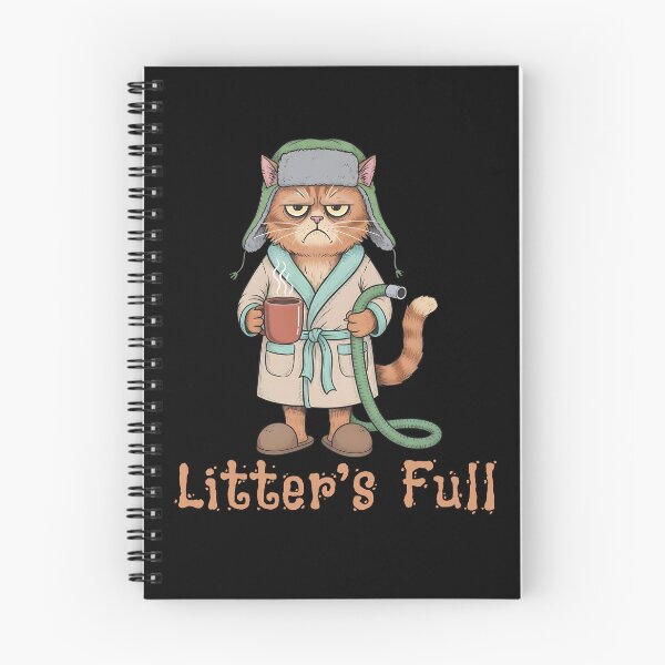 Item preview, Litter’s Full Funny Cat Lovers Christmas Xmas Grumpy Humor designed and sold by DavidCloud.