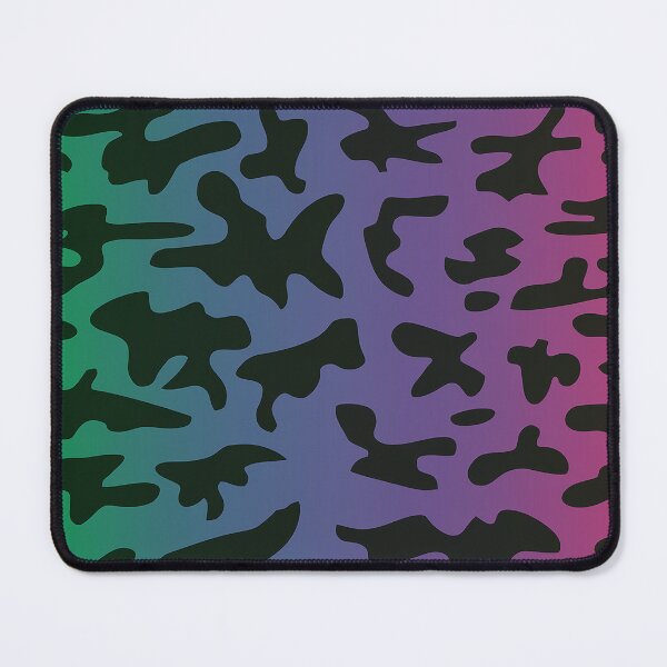 Item preview, Green Blue Purple Pink Camo designed and sold by Interrupt Art.