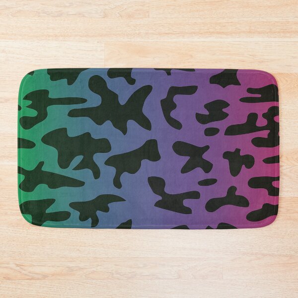 Item preview, Green Blue Purple Pink Camo designed and sold by Interrupt Art.