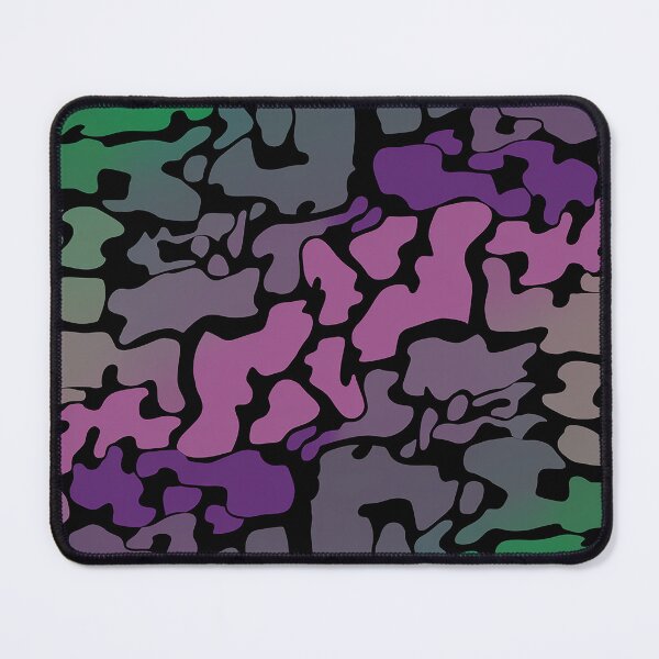 Item preview, Green Blue Purple Pink Camo #2 designed and sold by Interrupt Art.