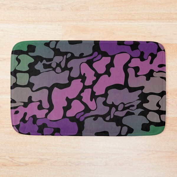 Item preview, Green Blue Purple Pink Camo #2 designed and sold by Interrupt Art.