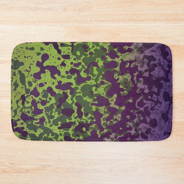 Item preview, Green Purple Oil Slick Camo designed and sold by Interrupt Art.
