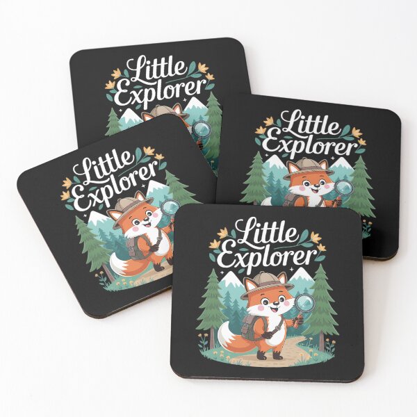 Item preview, Little Explorer, Cute Fox Camping Hiking Children designed and sold by DentistLegal.