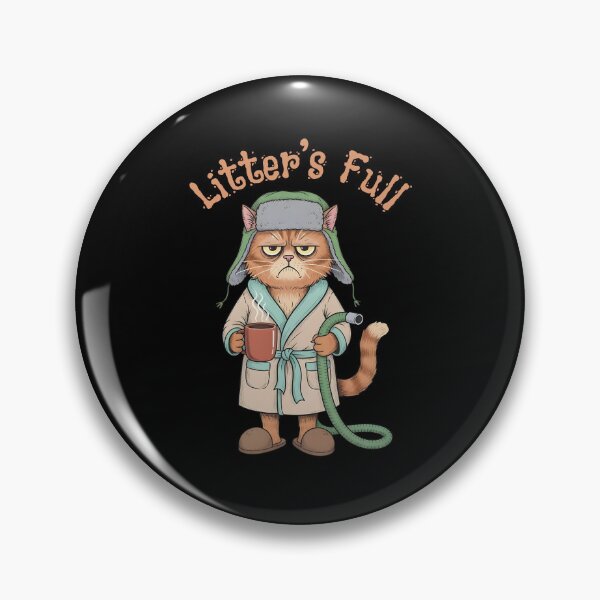 Item preview, Litter’s Full Funny Cat Lovers Christmas Xmas Grumpy Humor designed and sold by DavidCloud.