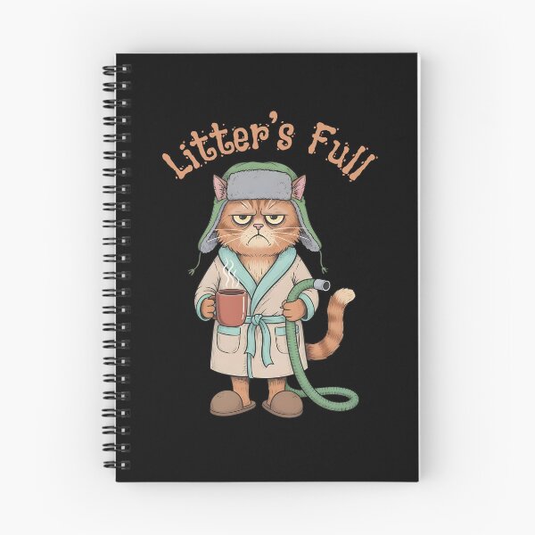 Item preview, Litter’s Full Funny Cat Lovers Christmas Xmas Grumpy Humor designed and sold by DavidCloud.