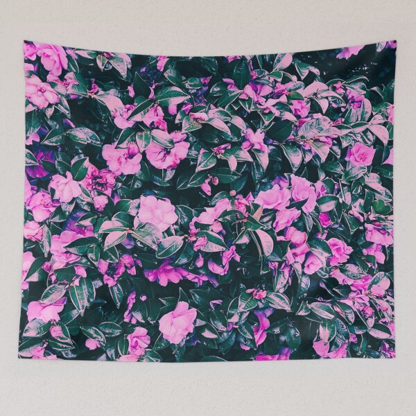 Item preview, pink camilla bush pattern designed and sold by meuliasshop.