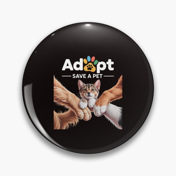 Item preview, Adopt Save a Pet Cat and Dog Animals Rescue designed and sold by RopboxRone.