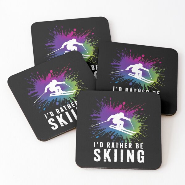 Item preview, I'd Rather Be Skiing - Funny Ski Trip designed and sold by DentistLegal.