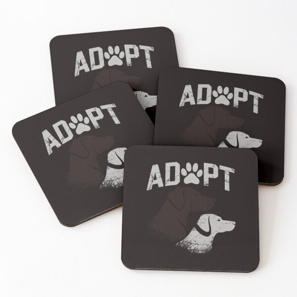 Item preview, ADOPT Animal Rescue Shelter Cats Dogs Adoption Dept designed and sold by RopboxRone.