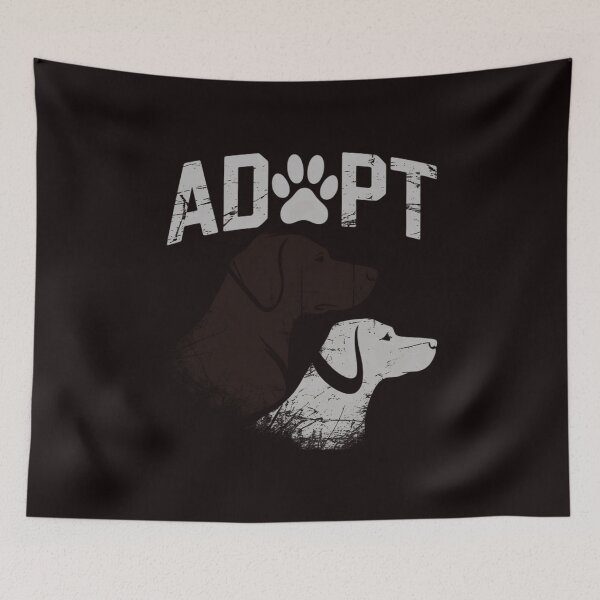 Item preview, ADOPT Animal Rescue Shelter Cats Dogs Adoption Dept designed and sold by RopboxRone.