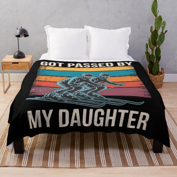 Item preview, Got Passed By My Daughter Skiing Dad Skiers, Family Ski Race designed and sold by DentistLegal.