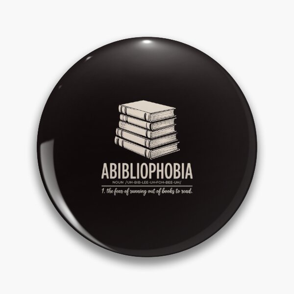 Item preview, Abibliophobia - Reading Bookworm Reader Gift designed and sold by RopboxRone.