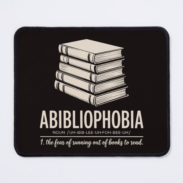 Item preview, Abibliophobia - Reading Bookworm Reader Gift designed and sold by RopboxRone.