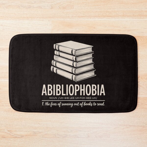 Item preview, Abibliophobia - Reading Bookworm Reader Gift designed and sold by RopboxRone.