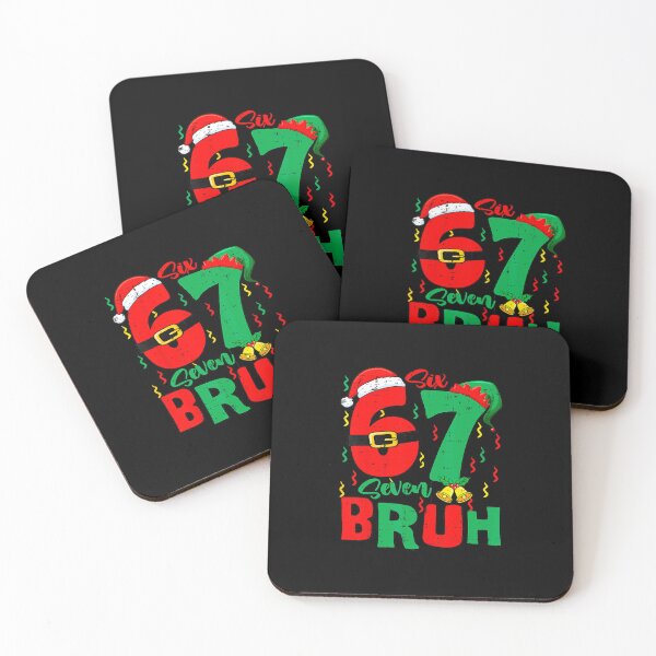 Artikelvorschau, Bruh 67 Six Seven 6 7 Meme Christmas Funny Boy entworfen und verkauft von JEFDodsonArt.