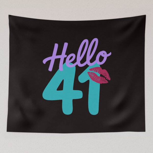 Item preview, 41st Birthday Pink Women Gift designed and sold by RopboxRone.