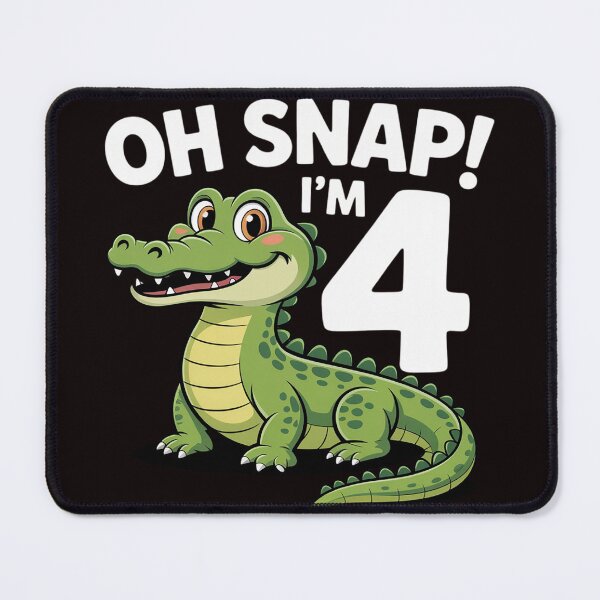Item preview, 4 Year Old Alligator Birthday Crocodile Gator 4th Gift designed and sold by RopboxRone.