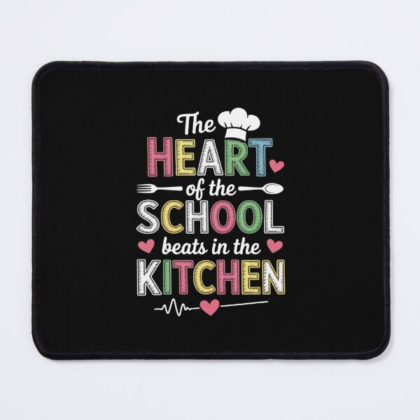 Item preview, The Heart of The School Beats in The Kitchen Lunch Lady designed and sold by velltoons.