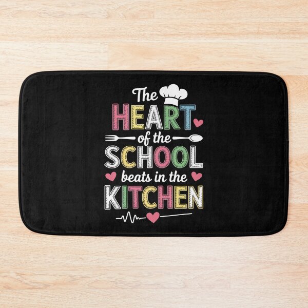 Item preview, The Heart of The School Beats in The Kitchen Lunch Lady designed and sold by velltoons.