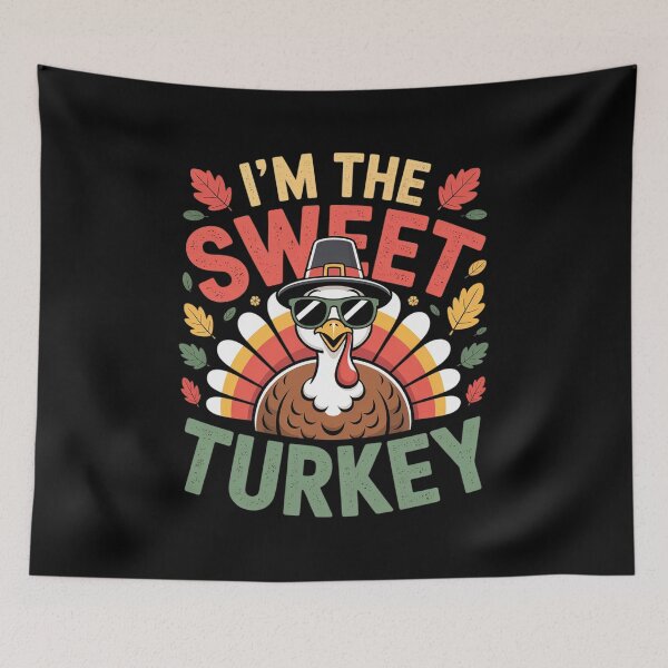Item preview, I'm The Sweet Turkey Family Matching Group Thanksgiving  designed and sold by lilLilaBatArt.