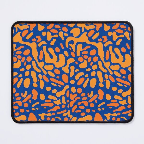 Item preview, Orange Blue Yellow Camo #2 designed and sold by Interrupt Art.