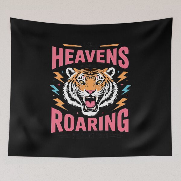 Item preview, The Heavens Are Roaring Tiger Psalm designed and sold by velltoons.