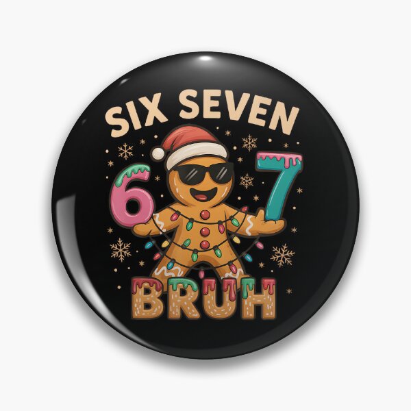 Item preview, Bruh 67 Christmas Six Seven Gingerbreadman Boys 67 Christmas designed and sold by HayleePacoch.
