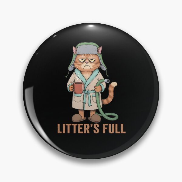 Item preview, Litter’s Full Funny Cat Lovers Christmas Xmas Grumpy Humor designed and sold by DavidCloud.