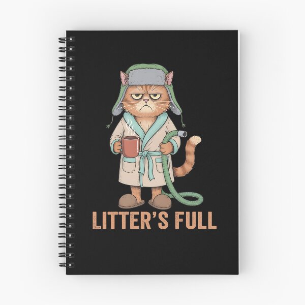 Item preview, Litter’s Full Funny Cat Lovers Christmas Xmas Grumpy Humor designed and sold by DavidCloud.