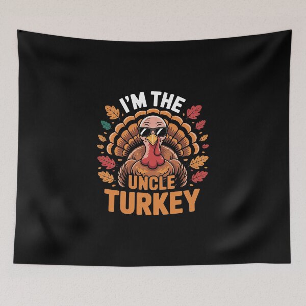 Item preview, I'm The Uncle Turkey Matching Family Thanksgiving Autumn  designed and sold by MicanCuteStore.