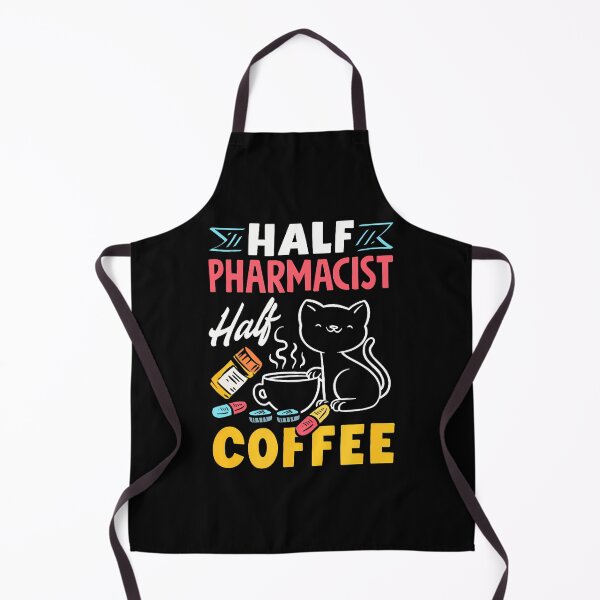 Item preview, Half Pharmacist Half Coffee Funny Pharmacist Coffee Lover designed and sold by MargieLauren.