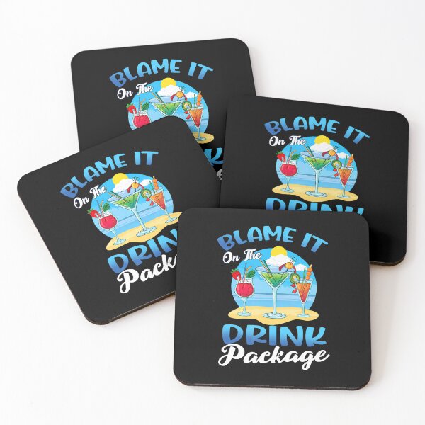Item preview, Cruise Blame It On The Drink Package Cruise Vacation Beach designed and sold by AlanaKaren.