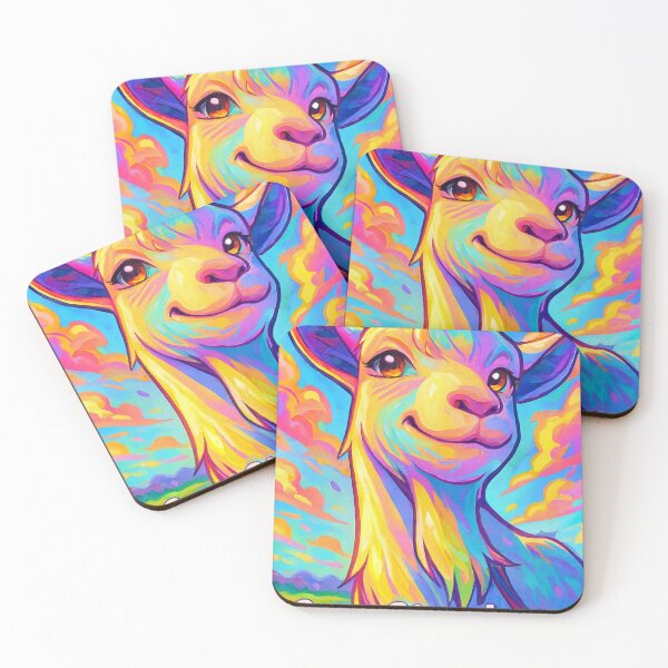 Item preview, Stylish colorful goat simulator  designed and sold by Ayiyi Shop.